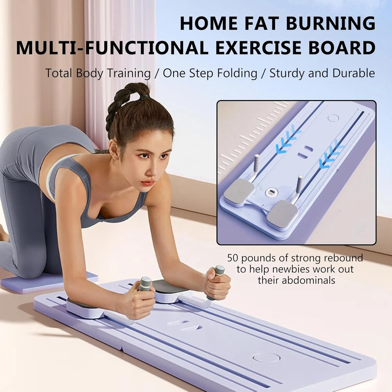 8 in 1 Multi-Purpose Fitness Board Home